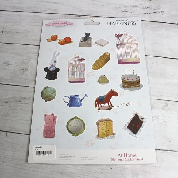 Gapchinska Ukraine Scrapbook Die Cut Sticker Sheets Craft Lot - Picture 4 of 4